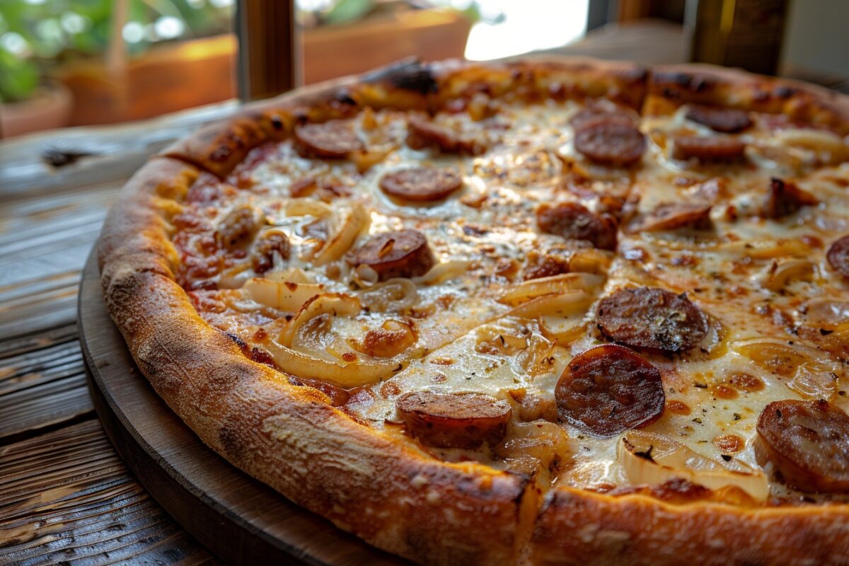 Découvrez comment réaliser une délicieuse pizza franc-comtoise, une recette simple pour égayer vos papilles