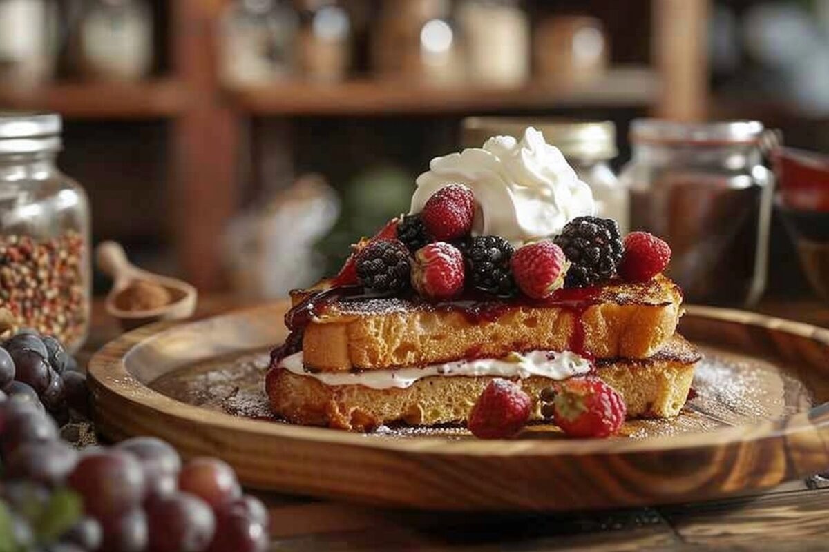 Découvrez comment réinventer le pain perdu avec une touche de vin rouge pour ravir vos papilles