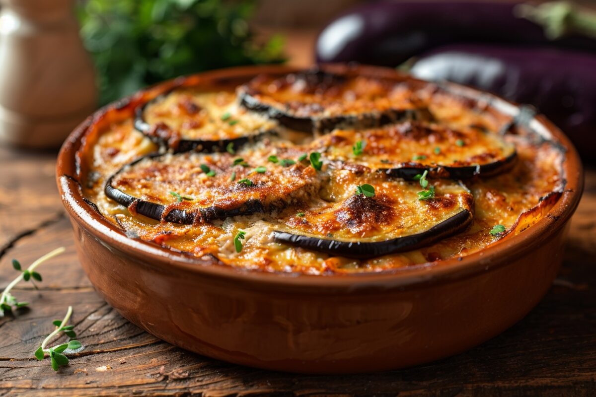 Découvrez comment transformer votre soirée avec ces lasagnes d’aubergines à la crème d’ail, un régal pour vos papilles