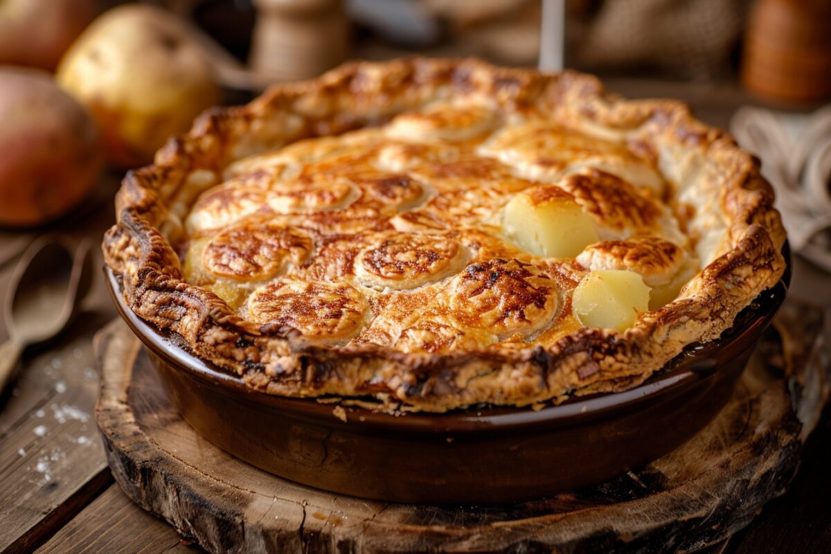 Découvrez la recette de tourte à la viande et aux pommes de terre qui ravira vos papilles et réchauffera vos soirées