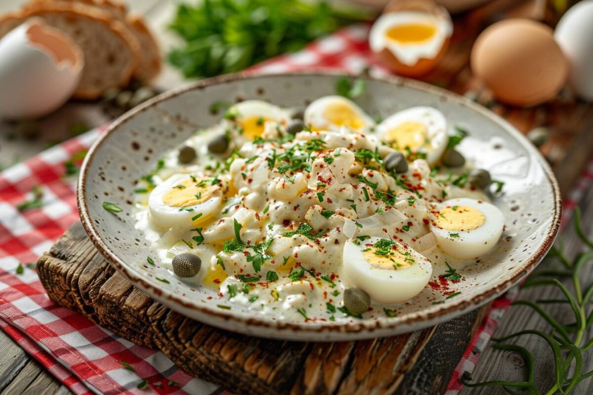 Découvrez les secrets de la sauce gribiche rapide, une touche française pour égayer vos plats