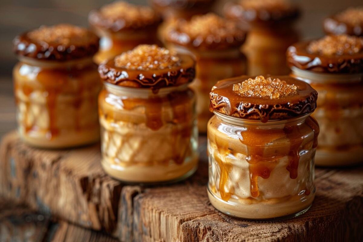 Découvrez les secrets des petits pots de crème caramel pour ravir vos papilles à chaque cuillérée