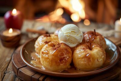 Découvrez les secrets des pommes à la cannelle, un délice simple et réconfortant pour vos soirées d’hiver