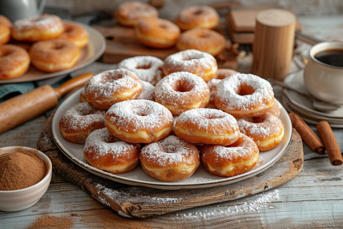 Les secrets pour réussir vos beignets à la cannelle, une douceur qui ravira vos papilles à chaque bouchée