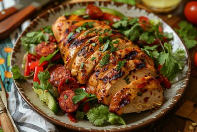Pourquoi vous devez essayer le poulet au chorizo ce soir : une explosion de saveurs à ne pas manquer
