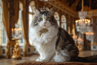 Quand la nécessité devient vertu : découvrez l&rsquo;histoire émouvante de George, le chat-chasseur de souris devenu star