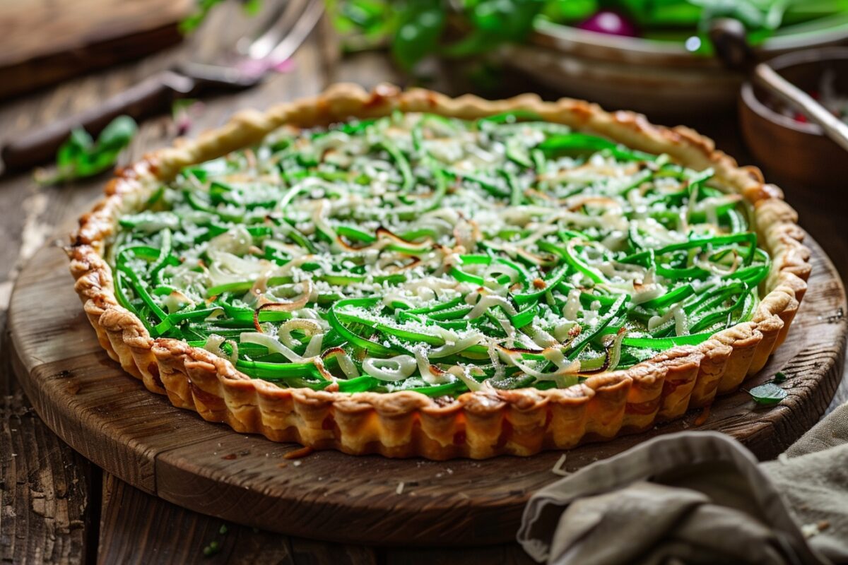 Redécouvrez la tradition avec notre tarte aux blettes, une recette ancienne qui ravira vos papilles