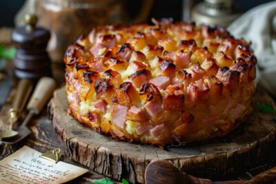 Redécouvrez les saveurs d’antan avec ce pain de purée au jambon, une recette simple et réconfortante